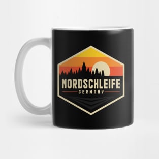 Nordschleife Motor Racing Design Mug